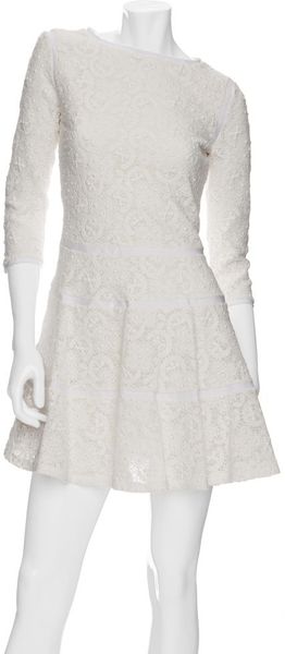 See By Chloé 3/4 Sleeve Lace Dress - Lyst