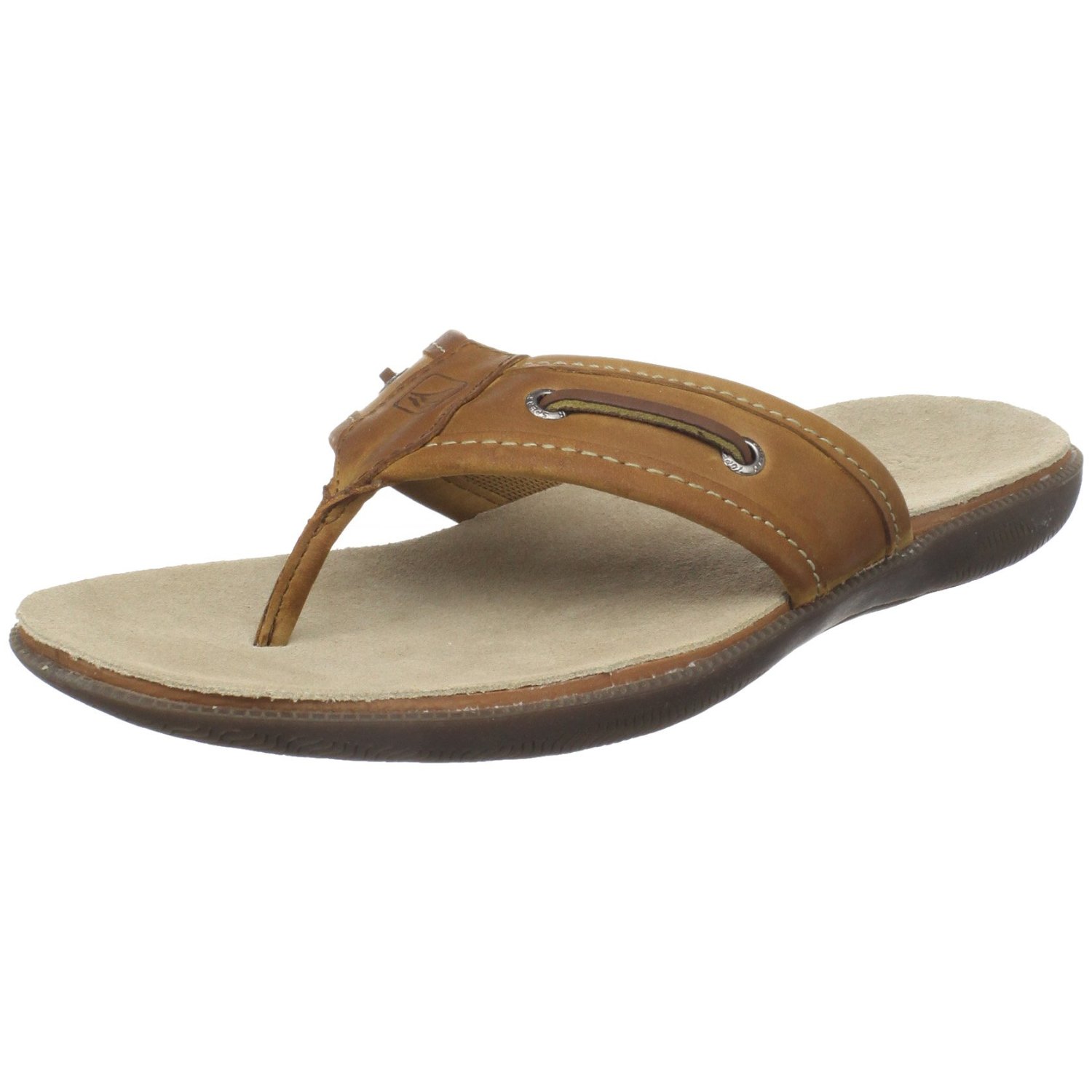 Sperry Top-sider Mens A O Thong Sandal in Brown for Men (sahara ...