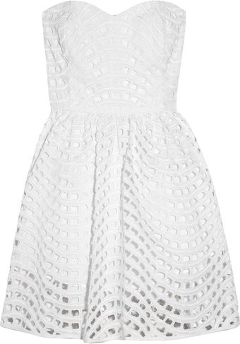 Thread Social Strapless Cutout-Cotton Dress - Lyst