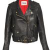 Acne Mape Leather Jacket in Black - Lyst