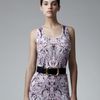 Alexander Mcqueen Goldenbuckled Belt in Purple (lilac) - Lyst