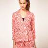 Asos Collection Asos Pyjama Jacket with Chair Print in Multicolor (multi) - Lyst