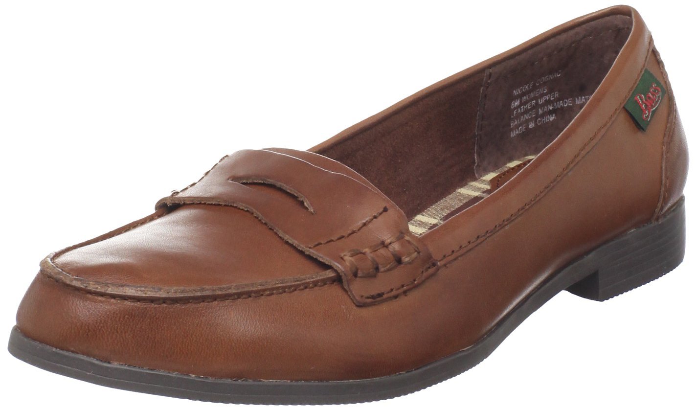 Bass Womens Nicole Loafer in Brown (cognac) Lyst