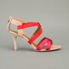 Fendi High Heel Sandal in Beige (nude) - Lyst
