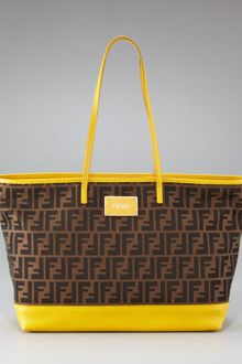 Fendi Zucca Tote - Lyst