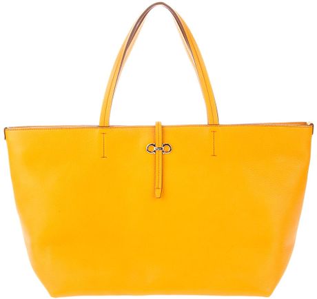 ferragamo orange bag