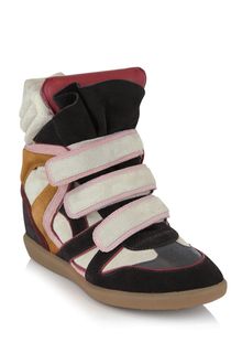 Isabel Marant Willow Wedge Trainers - Lyst