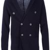 Lanvin Double Breasted Cardigan in Blue for Men (navy) - Lyst