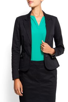 Mango Slimfit Suit Jacket - Lyst