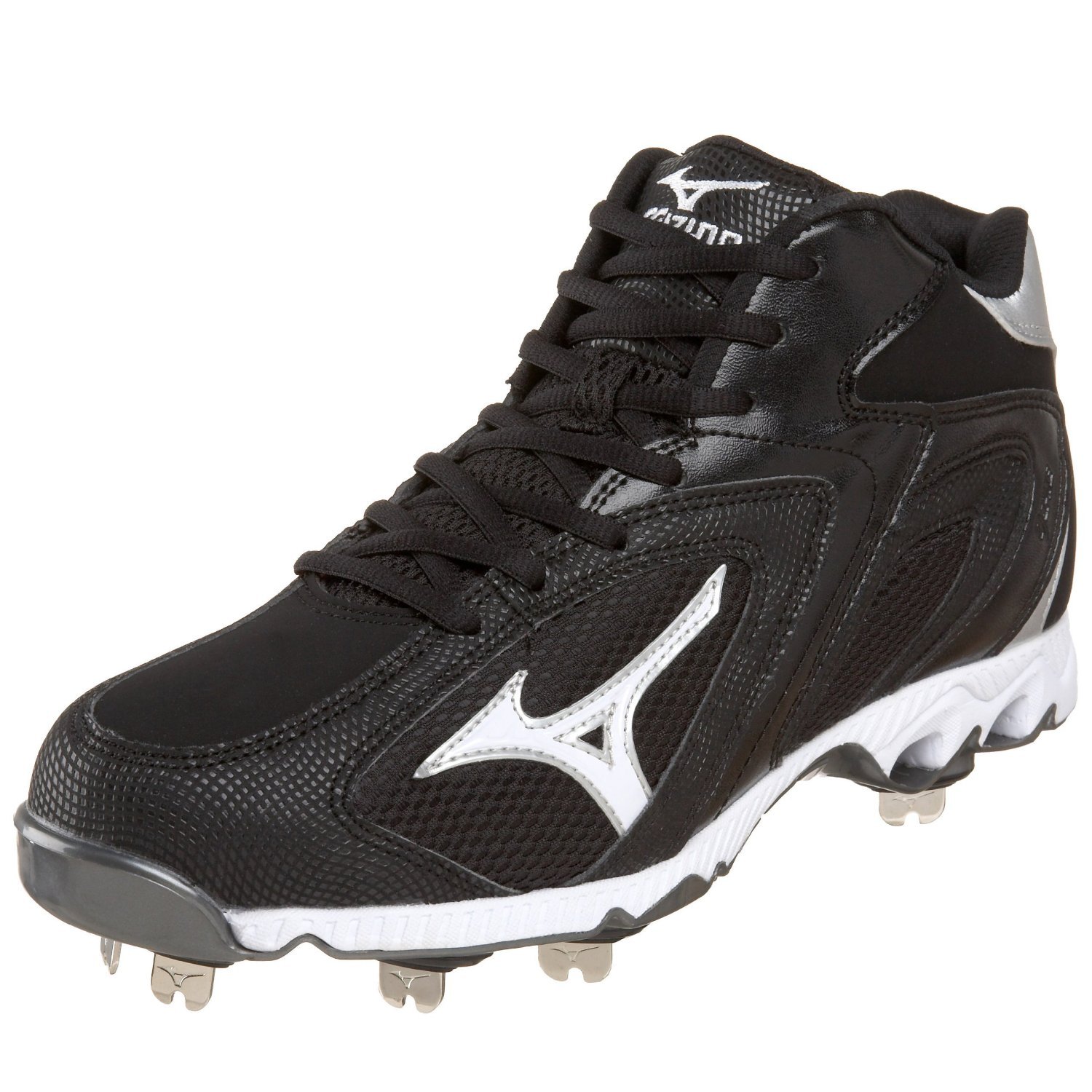 all black mizuno soccer cleats