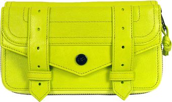 Proenza Schouler Ps1 Large Zip Wallet in Citron - Lyst