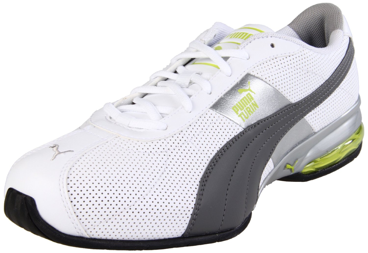 yellow and gray pumas