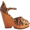 Sam Edelman Womens Javi Wedge Pump in Brown (tan/leopard) - Lyst