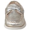 Sperry Top-sider Boat Shoes in Silver (gold metallic) - Lyst