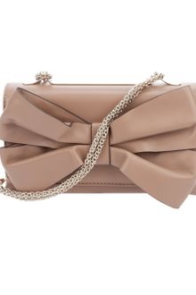 Valentino Bow Detail Clutch - Lyst