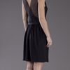 3.1 Phillip Lim Wrapped Waist Dress in Black - Lyst