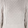 Acne Lia Cable Jumper in Beige (nude) - Lyst
