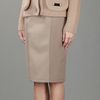 Burberry Pencil Skirt in Beige (camel) - Lyst