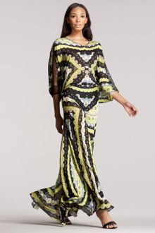 Emilio Pucci Centrino Printed Maxi Skirt - Lyst