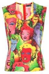 Gianni Versace Vintage Printed Vest Top