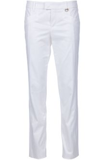 Gucci Cropped Cotton Trouser - Lyst