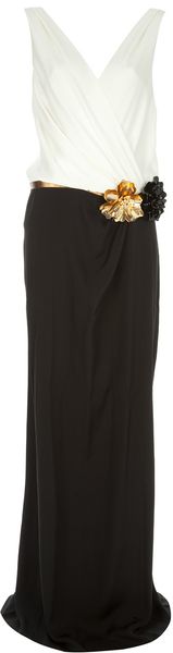  Two Tone Evening Dress 