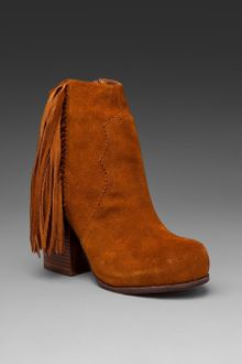Jeffrey Campbell Prance Fringe Bootie - Lyst