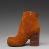 Jeffrey Campbell Prance Fringe Bootie in Brown (tan suede) - Lyst