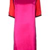Stella Mccartney Color Block Dress in Pink - Lyst