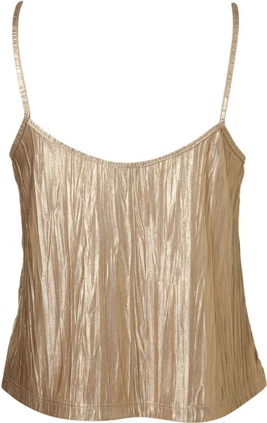 gold camisole top uk