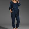 Trina Turk San Salvador Feather Jumper in Blue (navy) - Lyst
