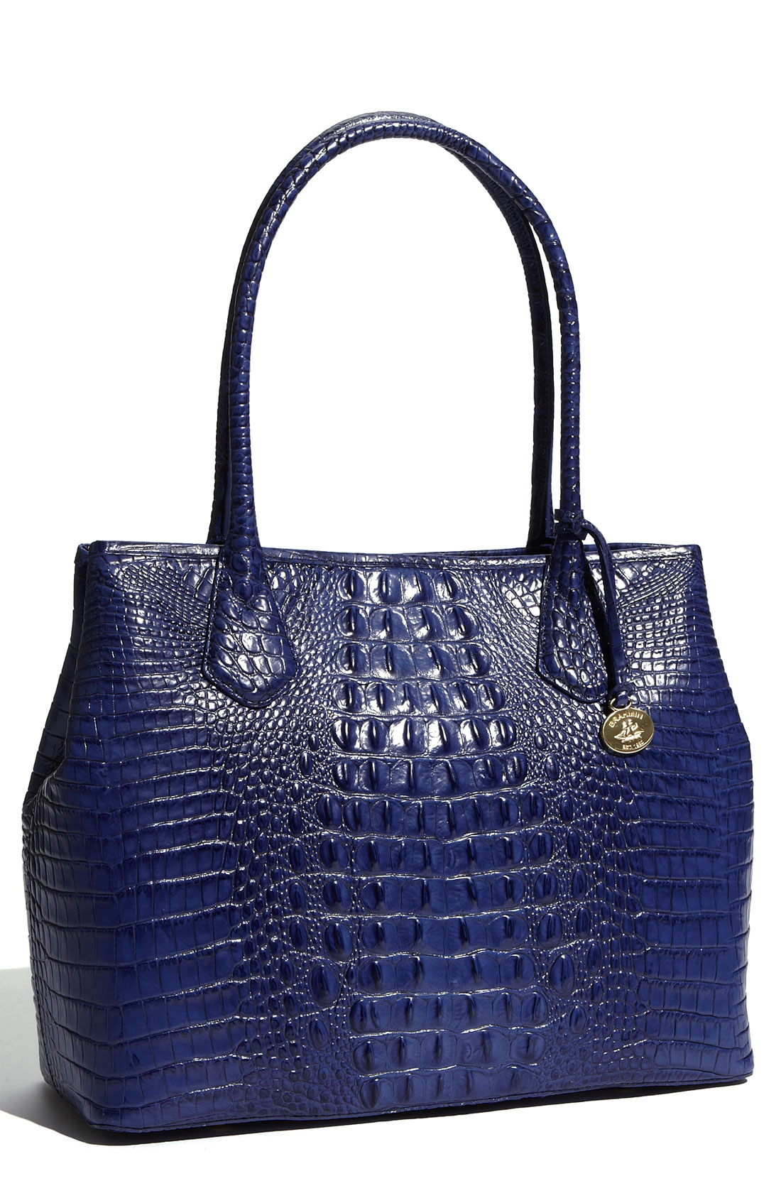 navy blue brahmin handbags