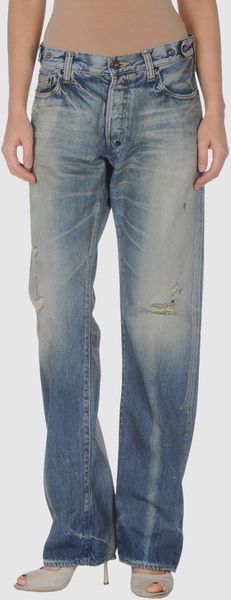 PRPS Denim Trousers - Lyst