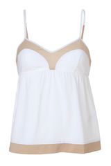 3.1 Phillip Lim Antique White Classic Camisole Top