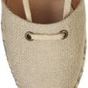 Chloé Leather and Canvas Platform Espadrilles in Gray - Lyst