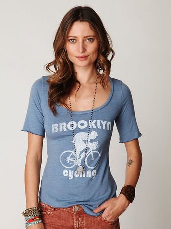 Free People Brooklyn Cycling Tee - Lyst