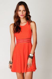Free People Fitted with Daisies Dress - Lyst