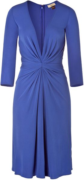 Issa Pacific Jersey Dress in Blue - Lyst