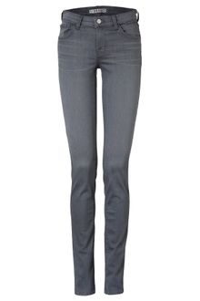 J Brand Mink Low-rise Pencil Leg Jeans - Lyst