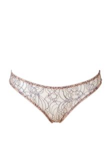 Kiki De Montparnasse Nude and Purple Lace Panties - Lyst