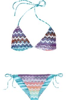 Missoni Cabras Reversible Crochet-Knit Triangle Bikini - Lyst