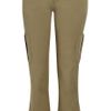 Miu Miu Cottonblend Twill Cropped Cargo Pants in Green - Lyst