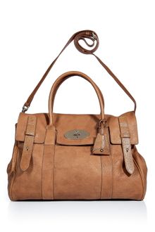 Mulberry Fudge Heritage Bayswater Bag - Lyst