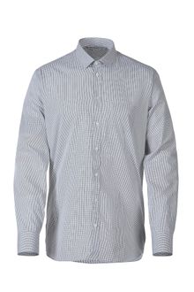 Neil Barrett Stone Checkered Slim Fit Shirt - Lyst