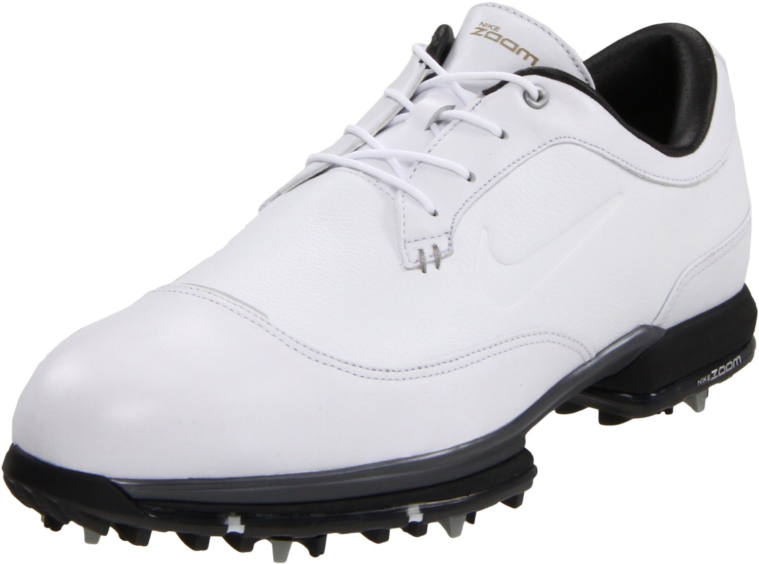 Nike Golf Mens Tour Premium Golf Shoe in White for Men (white/metallic
