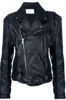 Pierre Balmain Leather Jacket - Lyst