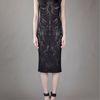 Alexander Mcqueen Lace Pencil Dress in Black - Lyst