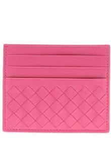 Bottega Veneta Intrecciato Leather Card Holder - Lyst