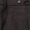 Burberry Prorsum Slimfit Linen Trousers in Black for Men (brown) - Lyst