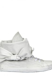 Cinzia Araia Suede Lace Around High Sneakers - Lyst